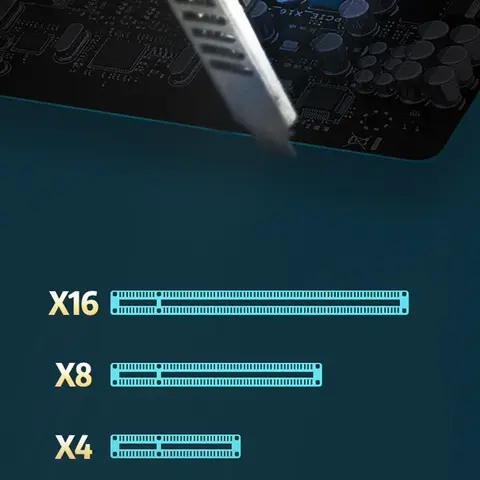 U.2 SFF-8639 To PCI-EX4 Expansion Card 4000MB/s X4/X8/X16 Slot PCI-E Expansion Adapter Card PCI-E GEN3 Support U.2 NVME SSD