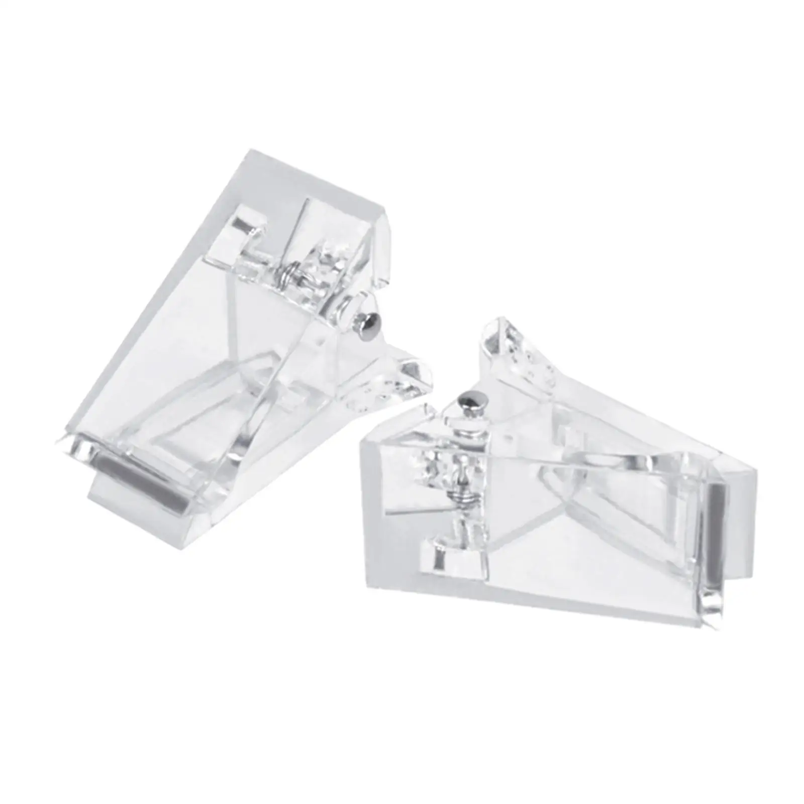 مشبك أطراف أظافر شفاف نقع قبالة جل بناء أدوات الأظافر ملحقات مانيكير للمنزل واستوديو تصميم الأظافر