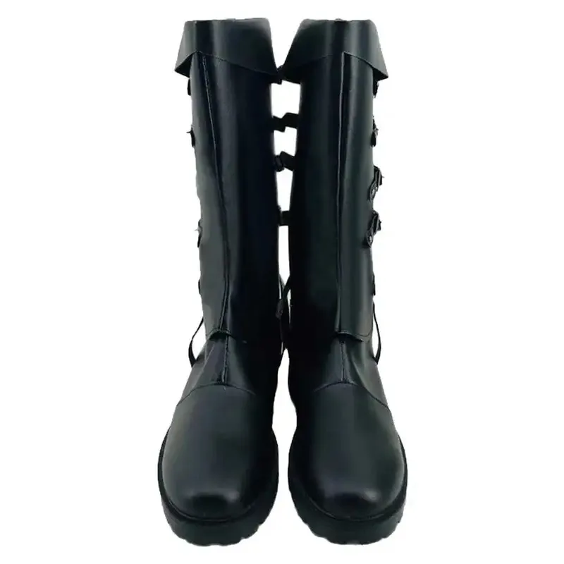 COSda @ Fantasy Vergil Cosplay zapatos botas juego de rol DMC 5 accesorio de disfraz accesorios de disfraz para hombres adultos hombre Halloween Custo