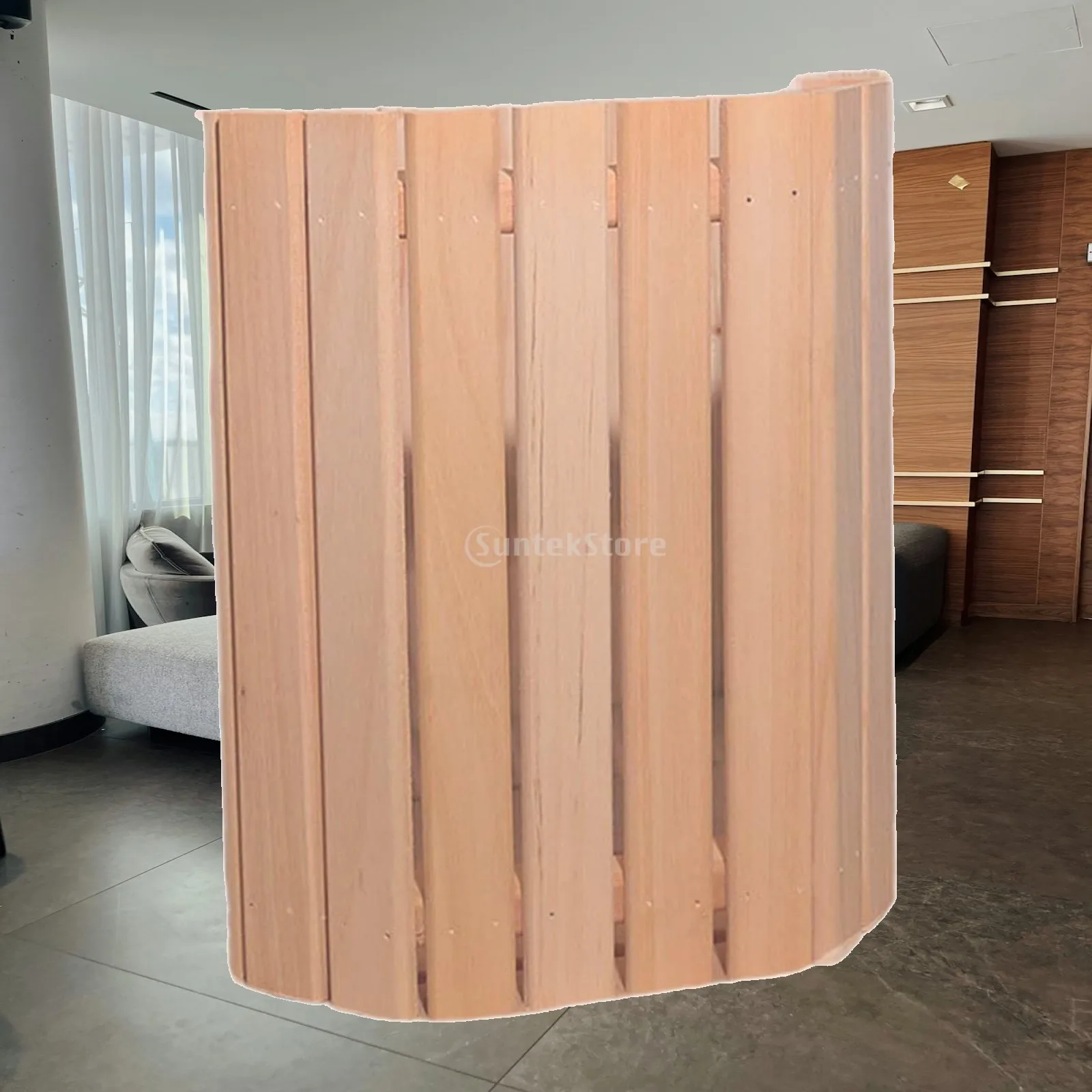 Sauna Lamp Shade Eco Friendly Wooden Dry Steam Room Fixture Home Sauna Room Equipment for Sauna Room Steam Room Accessories