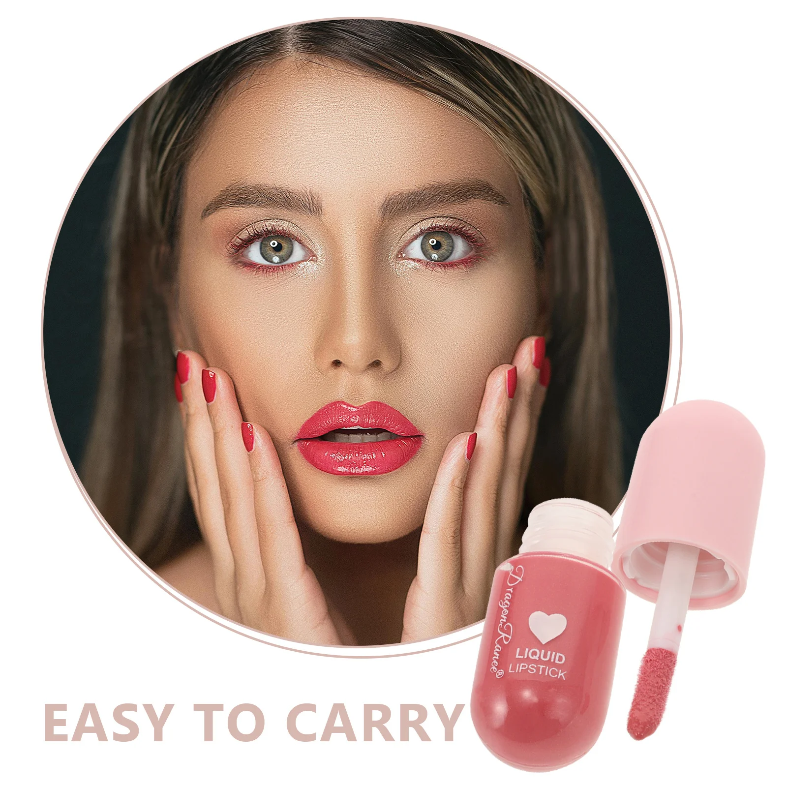 ミニリップグロス 保湿リップグロス 簡単塗布 リップティント ティンテッドウォーターグロス リップティント リップメイク 若い女性とティーン向け