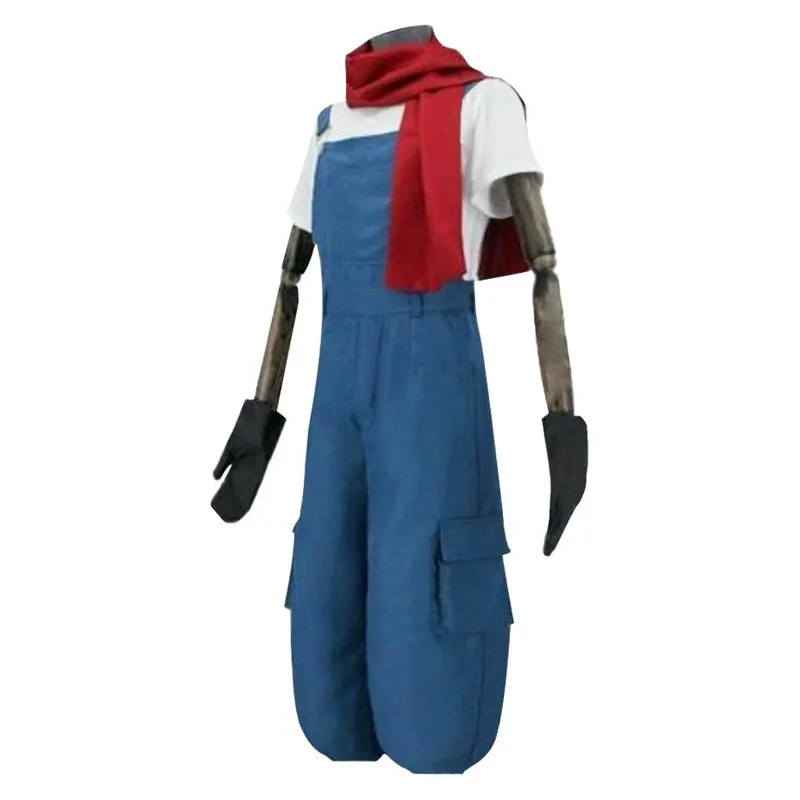 

Angels of Death Edward Mason Cosplay Costume Cute Eddie Role Play Outfit Halloween Costumes Bandeau Pants Party Overalls Suit