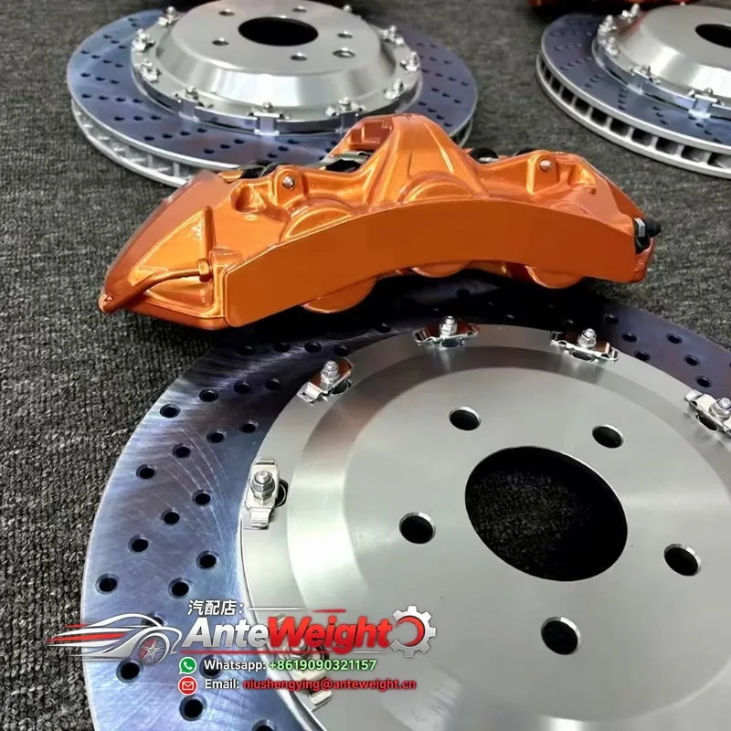 High-Performance GT6 Racing Brake Calipers Kit for BMW E92 M3 E87 Porsceh 986 Cayman 987 Hon-da Accord F30 E46 E39 E38