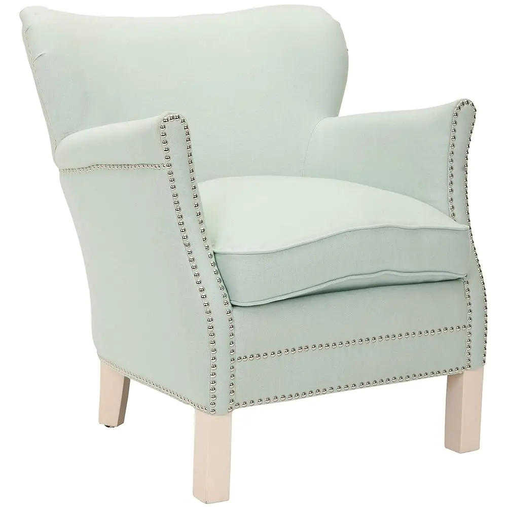 

Mercer Collection Connie Robins Egg Blue Club Chair