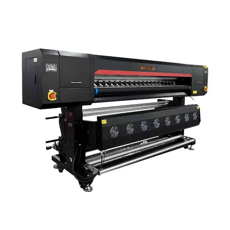 1.8m Wide Format Automatic Sublimation Printer With 4 PCSi3200 A1 Head CMYK Inkjet Large Format Sublimation Machine