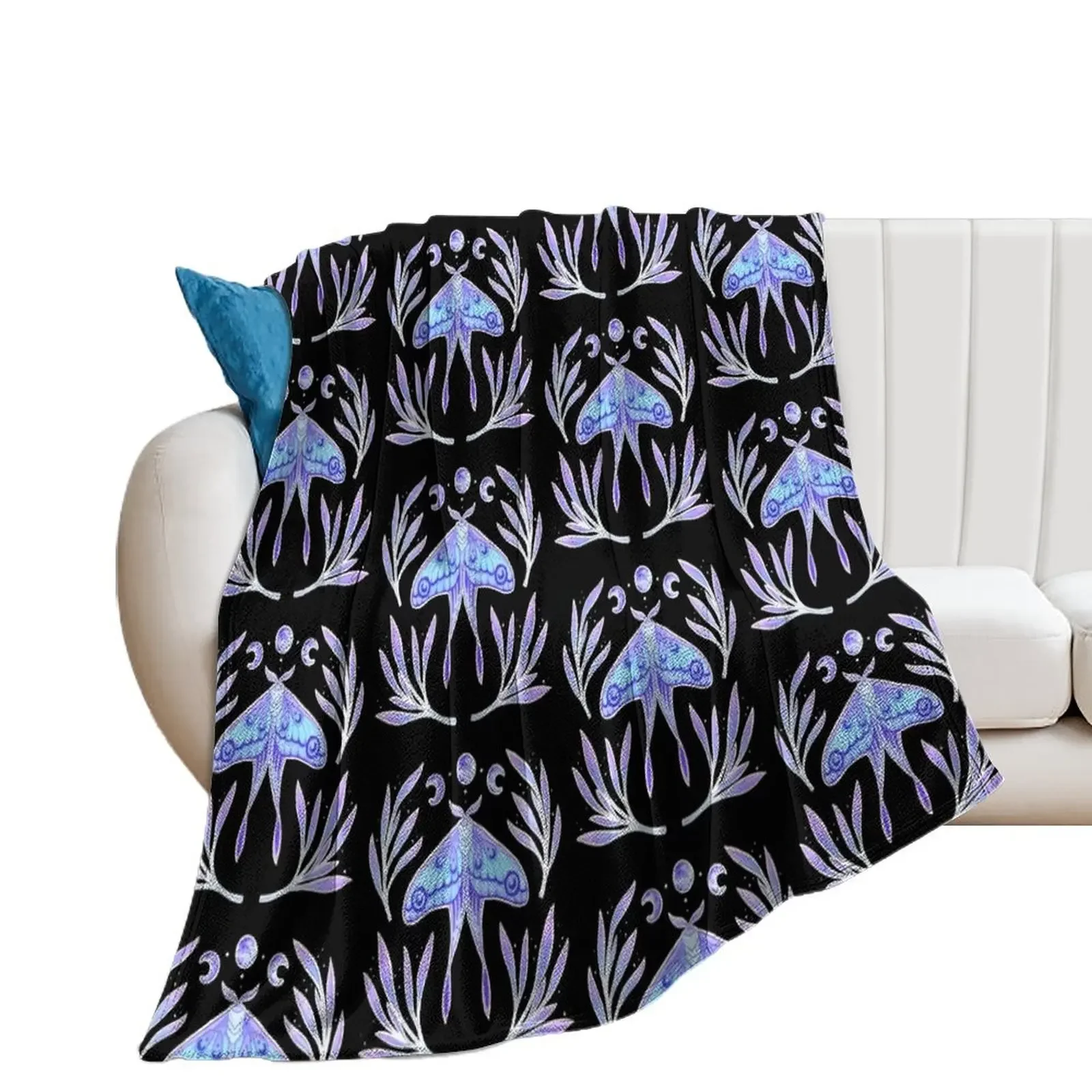 

Magical Moth | Nikury Throw Blanket Furrys christmas gifts anime Blankets