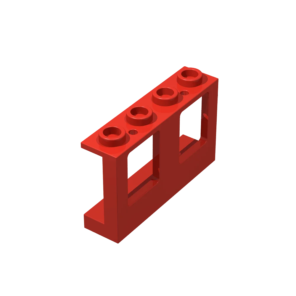 

Building block 61345MOC/DIY parts accessories 1x4x2 window assembly toy