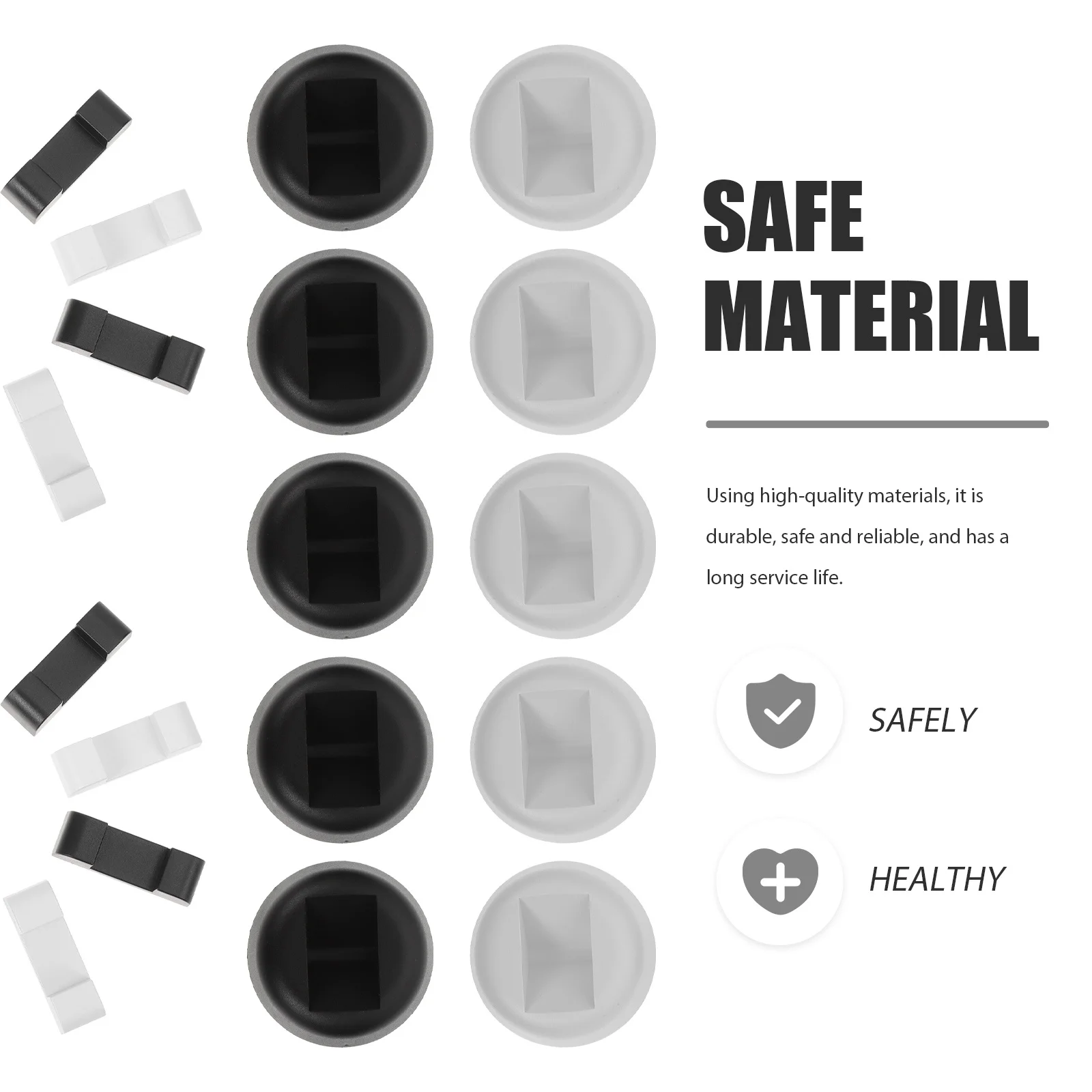 40Pcs Packaging Box Display Stand Bases High Quality Jewelry Rack Bases Simple Elegant Jewelry Display Holder for Store