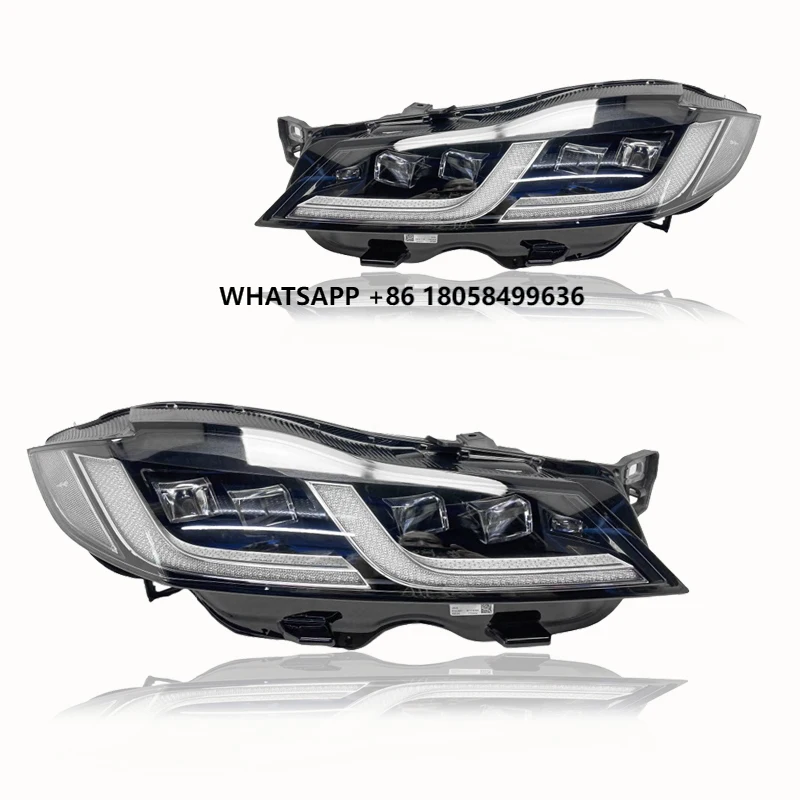 

Suitable for 21-25 Jaguar XF XFL F-PACE 4 Eyes LED Matrix Headlights High Configuration Headlamp Replacement and Upgrading