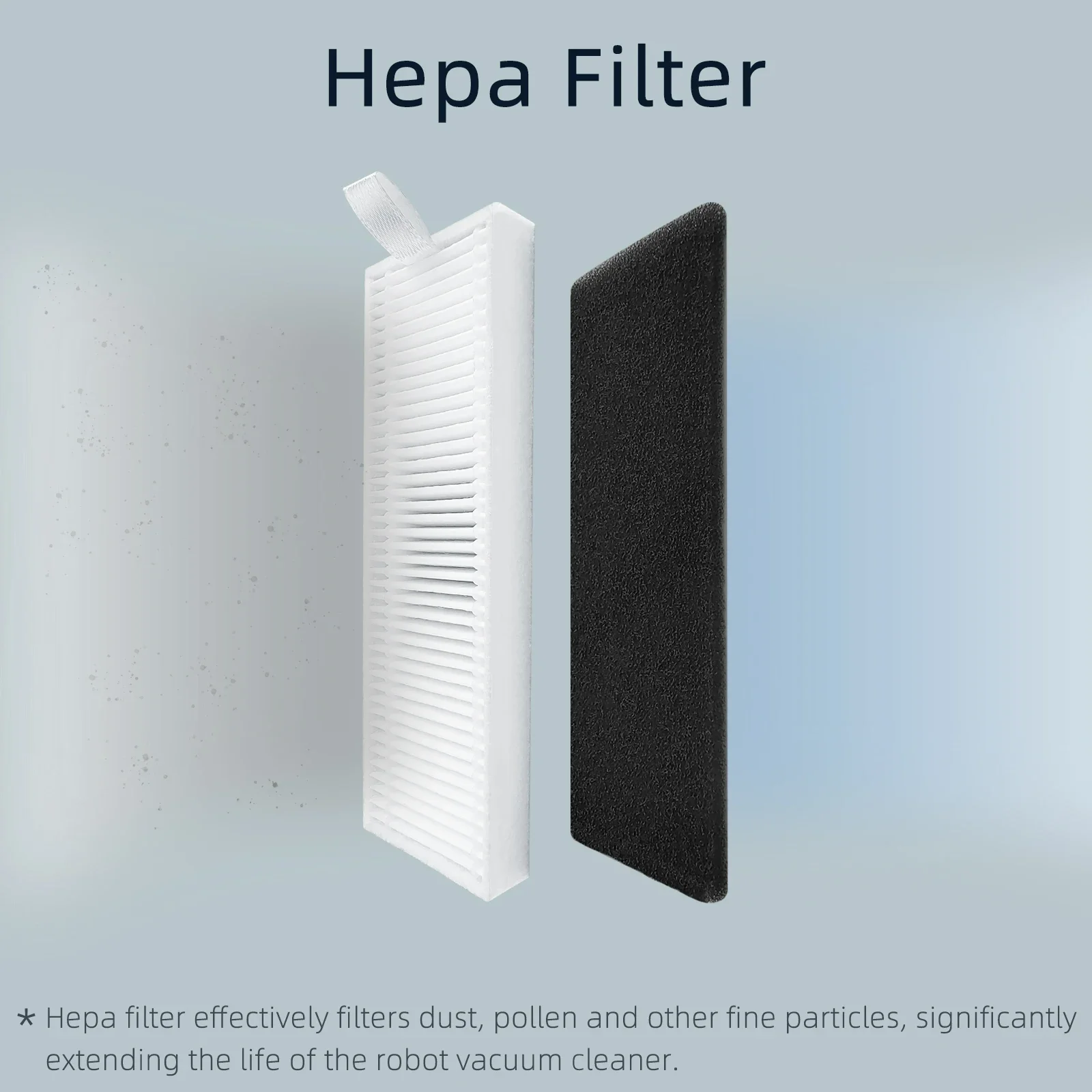 Compatible for Cecotec Conga Eternal Max X-Treme / Ultimate / Titanium / Vital Main Side Brush Hepa Filter Parts