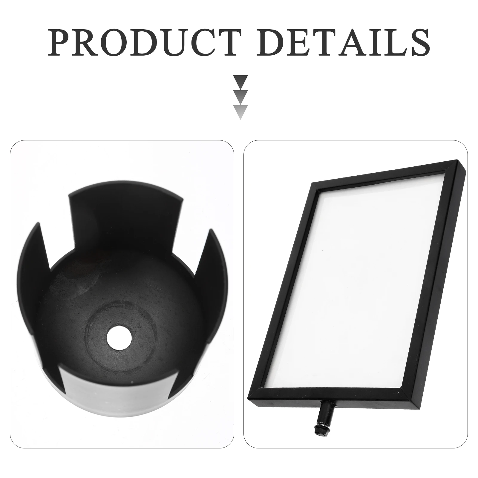 Isolation Column Card Insert Stanchion 1 Meter Stainless Steel Crowd Control Sign Holder Black A4 Poster Display Frame