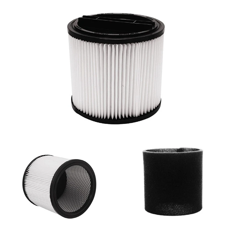 مرشحات خرطوشة HEPA بغطاء ، مناسبة لمتاجر المكيف ، مكان Vac ، 5 جالون مكنسة كهربائية جافة رطبة