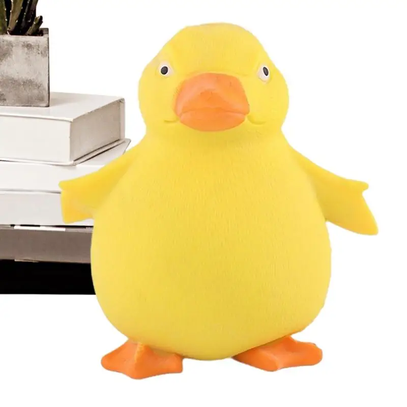 

Stress Relief Duck Funny Squish Stress Balls Soft Animal Squish Stretch Ball Creative Fidget Toys For Kids Improve Focus