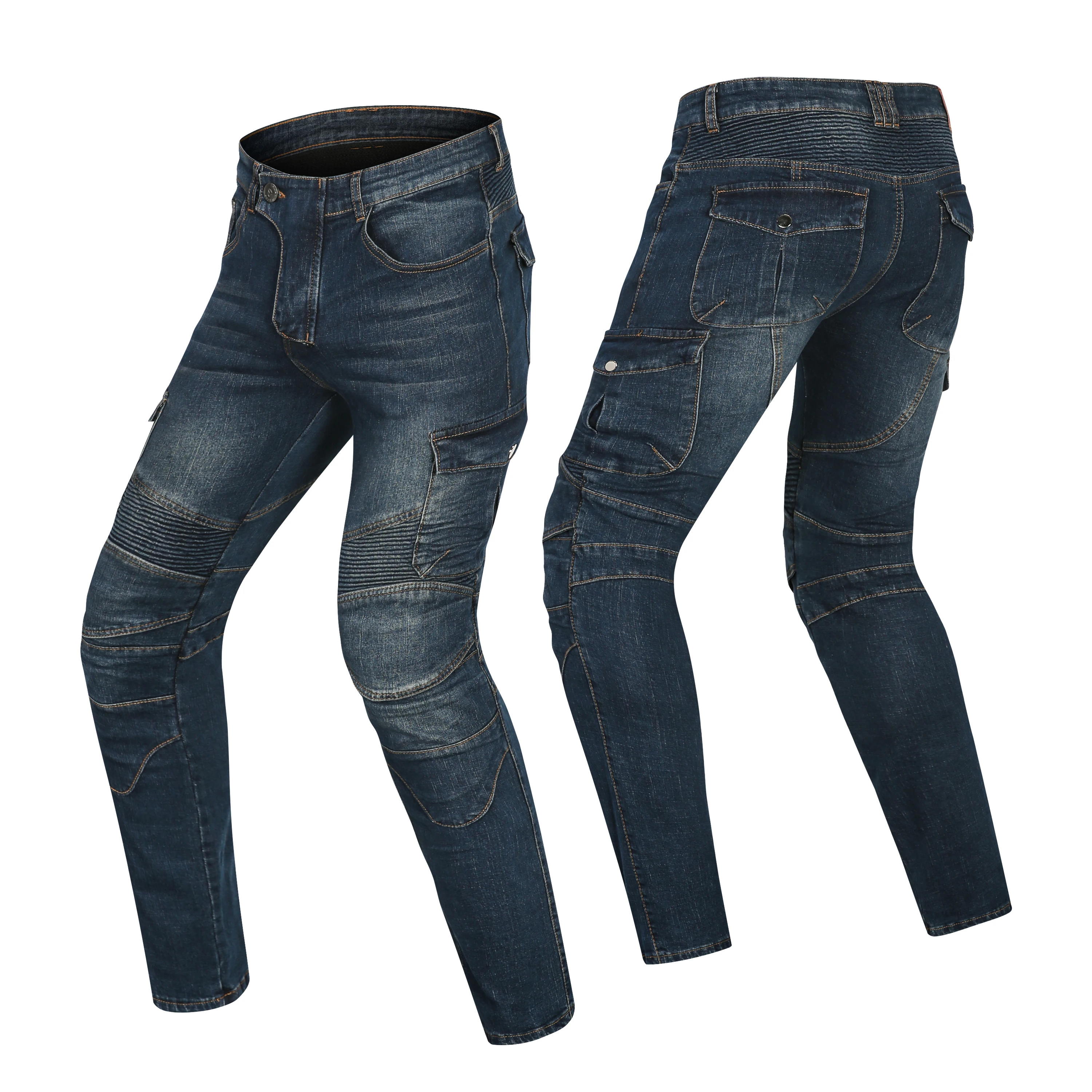 

Motorcycle Riding Pants for Men Women Scooter Motocross Racing Jeans Cycling Protective Pants Casual Trousers With Knee Hip Pads