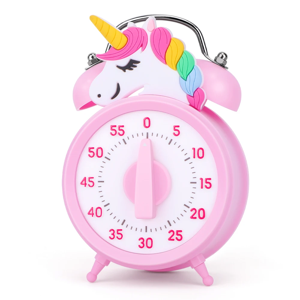 Unicorn Visual Timer For Kids Timer 60-minutes Countdown Suitable For Children Adult Frog Timer Management Tool For Teaching