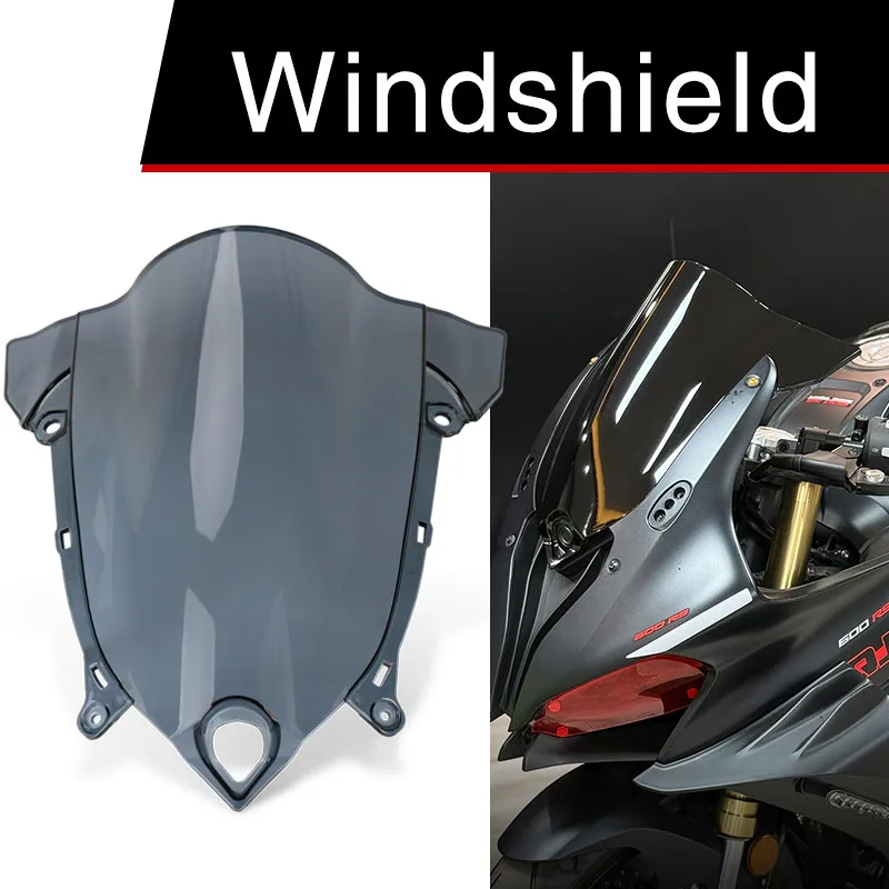 

Motorcycle Accessories Windscreen Windshield Fairing Wind Deflector For QJMOTOR SRK800RR SRK600RS SRK800RS SRK 600RS 800RR