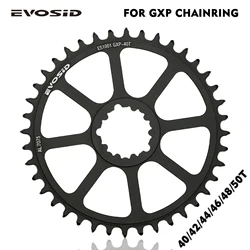 EVOSID Road Bike 40 42 44 46 48 50T Ultralight Directly Install Narrow Wide Teeth Single Chainwheel 3mm Offset