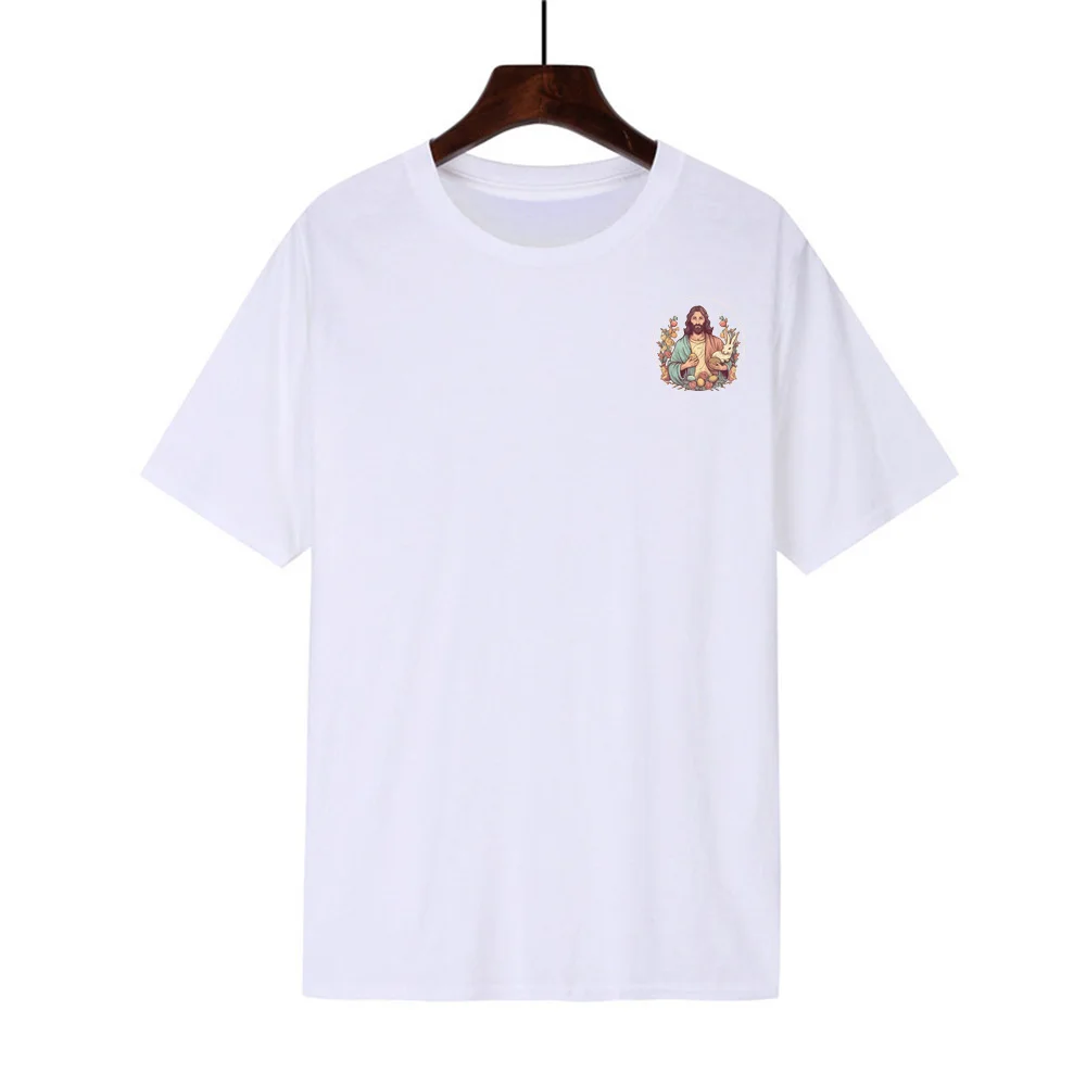 Jesus Faith-転写ラベル,衣服,転写用にパーソナライズされたTシャツパッチ,12パック