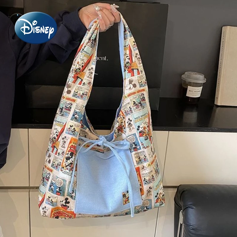 

Disney Mickey New Women's Shoulder Bag Luxury Brand Fashion Personality Women's Handbag Large Capacity Casual Women's Bag