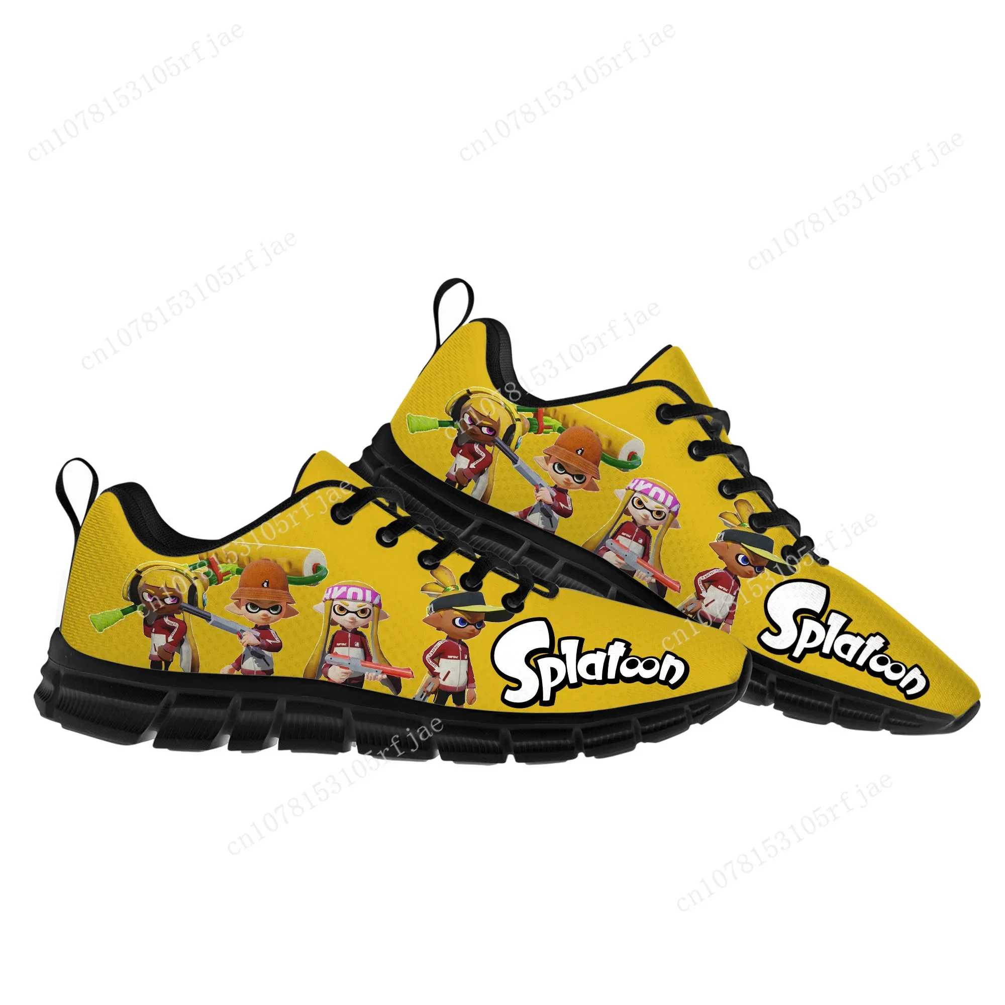 

AAnime Cartoon Game Splatoons Sports Shoes Mens Womens Teenager Sneakers High Quality Sneaker Custom Built Shoes
