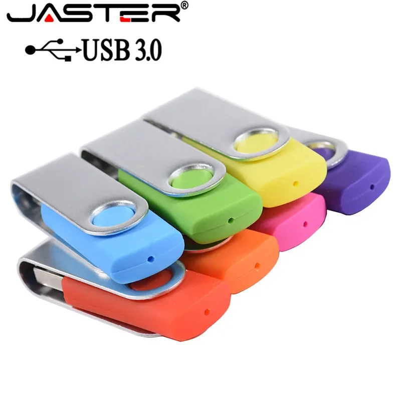 Original JASTER USB3.0 swivel USB flash drive 256GB 128GB 64GB 32GB 16GB 8GB 4GB Pendrive high quality pen drive Cle USB