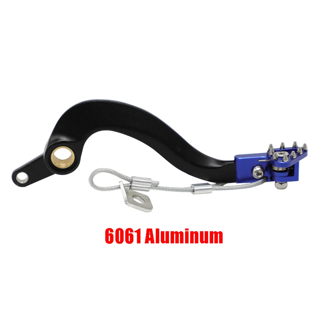 7075 Aluminum Rear Foot Brake Lever Pedal For YAMAHA YZ250F YZF250 YZ250FX WR250F YZ450F YZ450F YZ450FX WR450F YZF Motorcycle