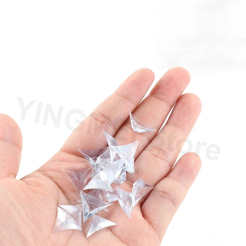 PVC Transparent Crystal Dust Corner triangles drawer corners protector Dustproof Plug Cleaning Tool to keep cabinet clean inside