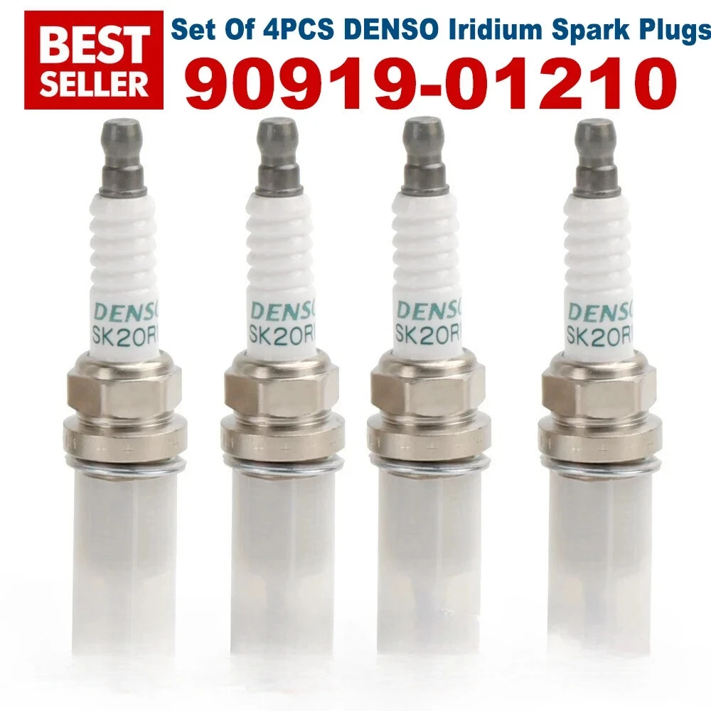 4pcs SK20R11 90919-01210 Iridium spark plugs For TOYOTA WISH CAMRY PREVIA COROLLA LAND CRUISER CROWN For LEXUS LS430 Auto Part
