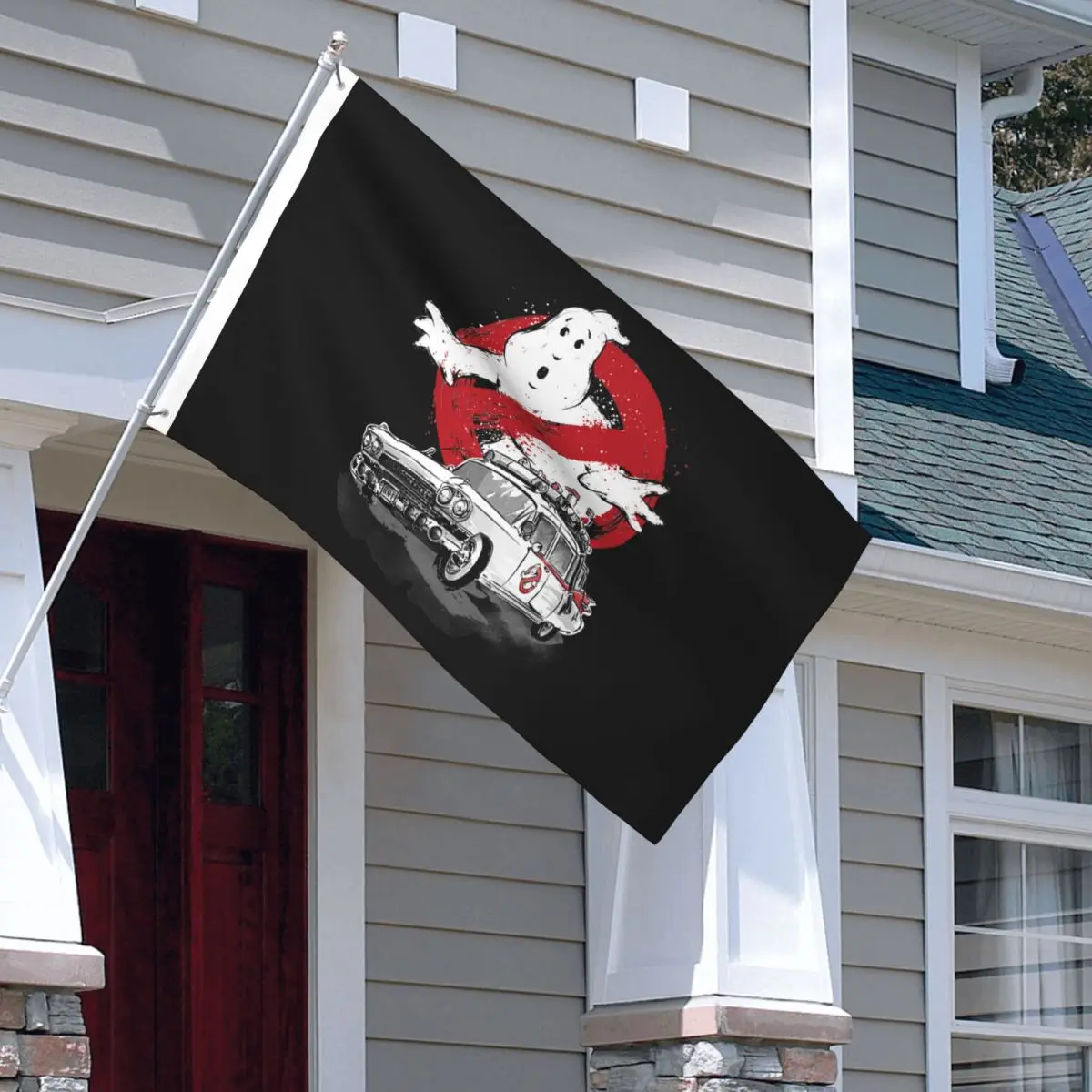 Ghostbusterse Monster Movie Flag Indoor Outdoor Banner All Weather Ghost Busters Decoration Vivid Color 60x90 90x150cm Flags