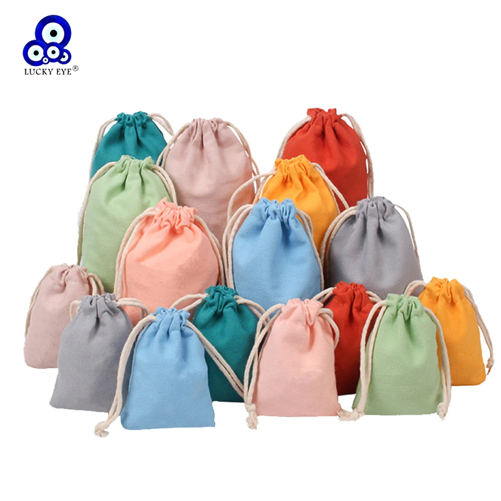 

Lucky Eye Drawstring Velvet Bag 5pcs/lot Jewelry Calabash Pouch Packaging Bag joyeros organizador de joyas sac אחסון תכשיטים