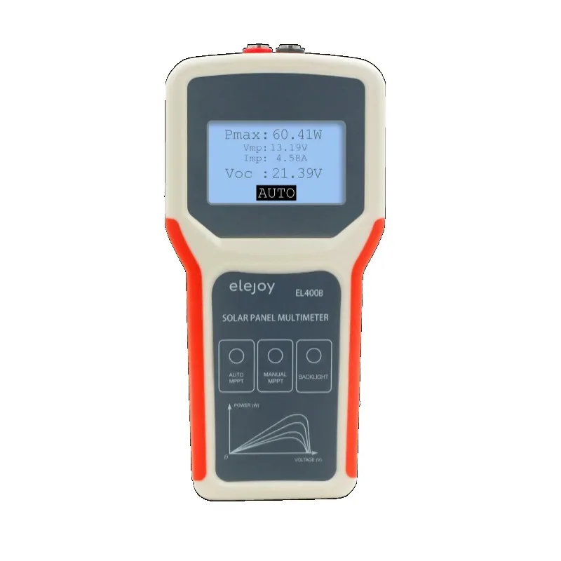 ELEJOY El400B Panel słoneczny MPPT LCD Tester paneli słonecznych inteligentny miernik prądu Tester napięcia cyfrowy miernik mocy PV spustoszenie