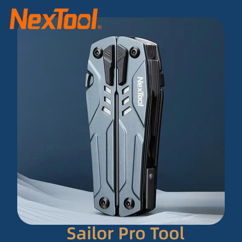 NexTool SAILOR Pro 14 in 1เครื่องมืออเนกประสงค์แบบพกพาคีมพับพกพากรรไกรที่เปิดไขควง multitool กลางแจ้งตั้งแคมป์ EDC