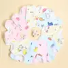 4013-116b25.jpg Waterproof Cotton Baby Bib Set – 4/6/8/10 PCS Feeding Bibs for Newborns & Toddlers