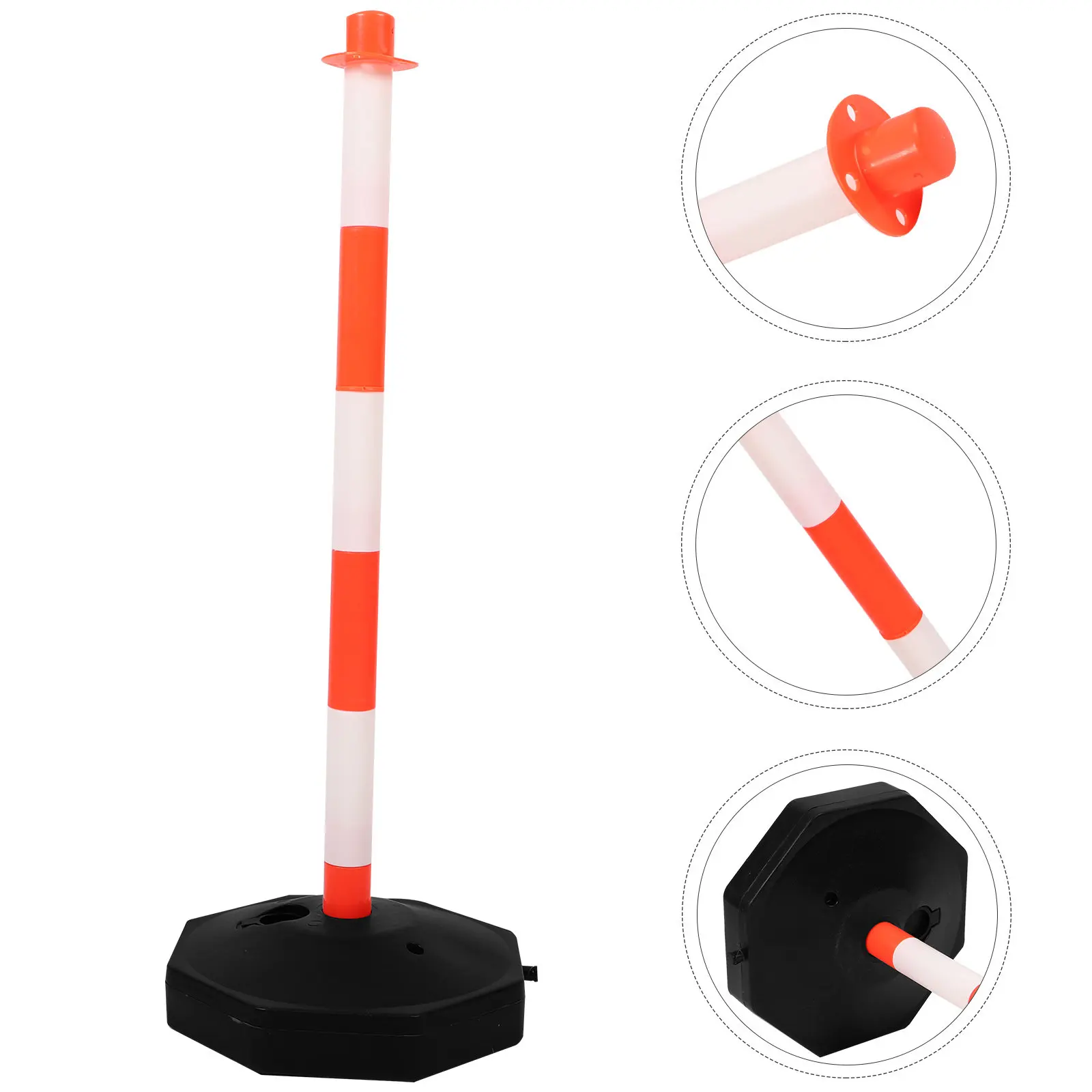 high-visibility-road-warning-column-water-fillable-elastic-material-movable-anti-collision-safety-isolation-traffic-barrier