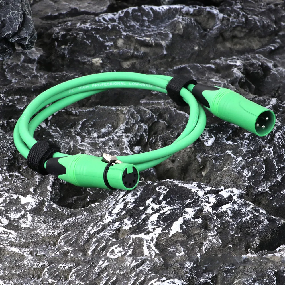 5Pin أنثى/ذكر XLR إلى 3Pin ذكر/أنثى XLR محول اتصال تحول كابل تمديد الصوت لتحريك الضوء الأمامي الأضواء #5