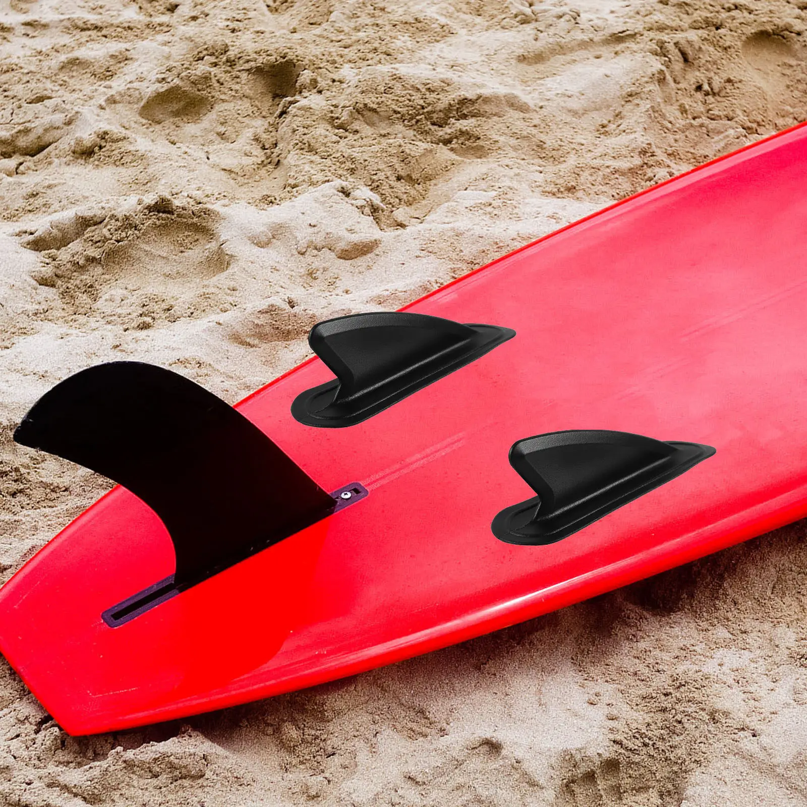 Inflatable Surfboard Tail Fin Detachable Plastic Paddleboard Fin for Stable Control Paddle Board Accessory Surfboard Accessory