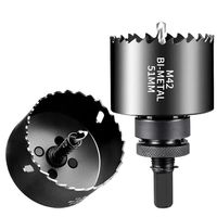 35-114mm Bi-Metal M42 Hole Saws Bit Pipeline Process For Woodworking Plastic Aluminum PVC Cutter Kit Drill Bit Tool Set