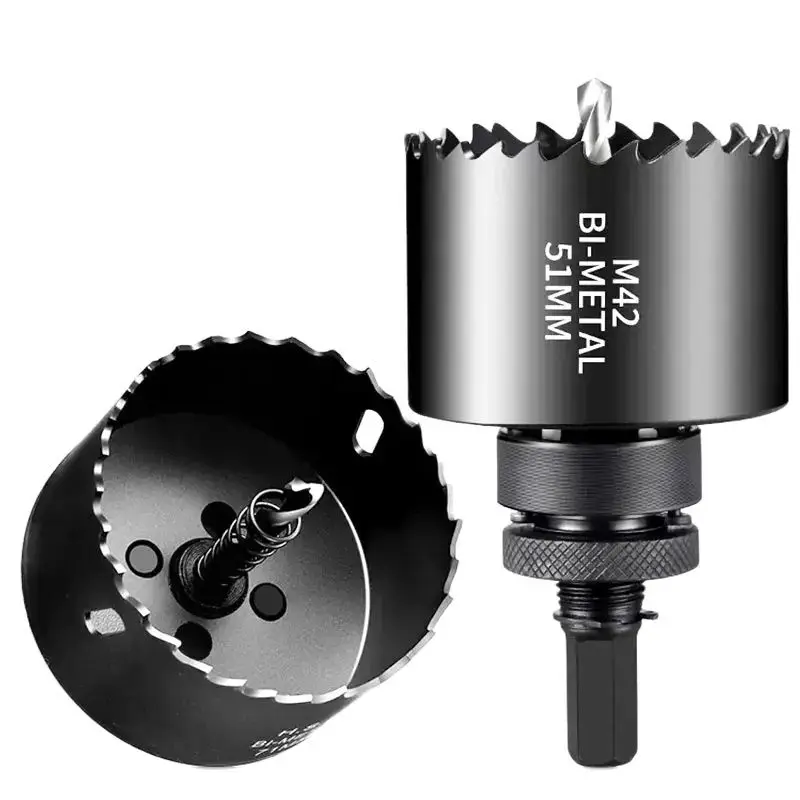 35-114mm Bi-Metal M42 otwornica Bit proces rurociągu do obróbki drewna plastikowe aluminium zestaw do cięcia PVC zestaw wierteł zestaw narzędzi