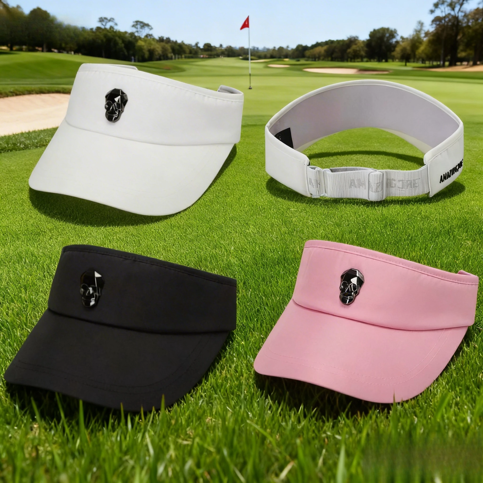 2026-new-korean-golf-hat-visorless-cap-summer-outdoor-sports-breathable-sun-protection-hat