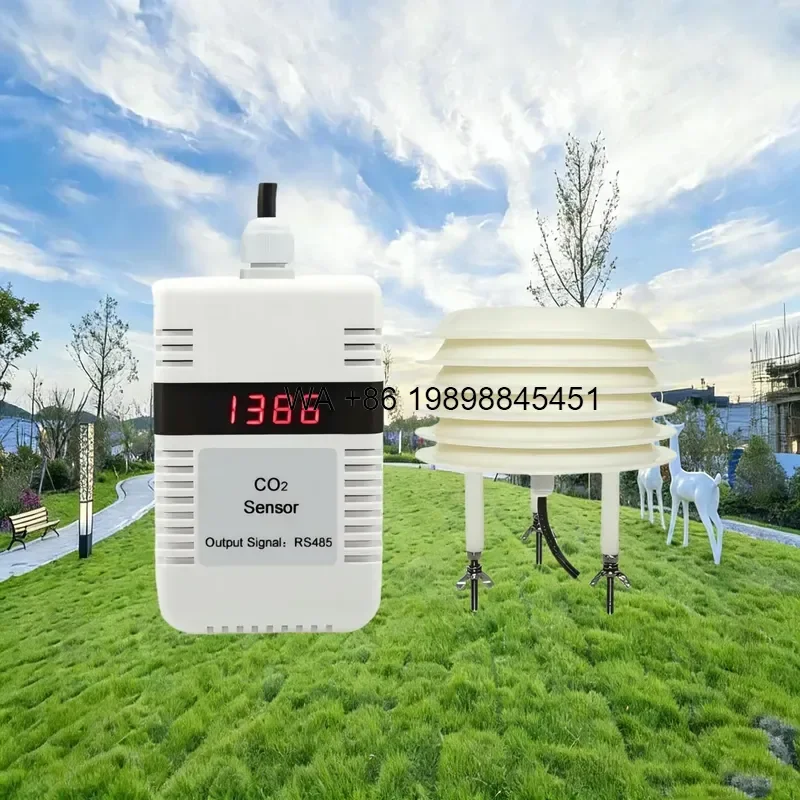 Wmwmnu CDW-12A NDIR CO2 Transmitter with Analog Output for Greenhouse Monitoring