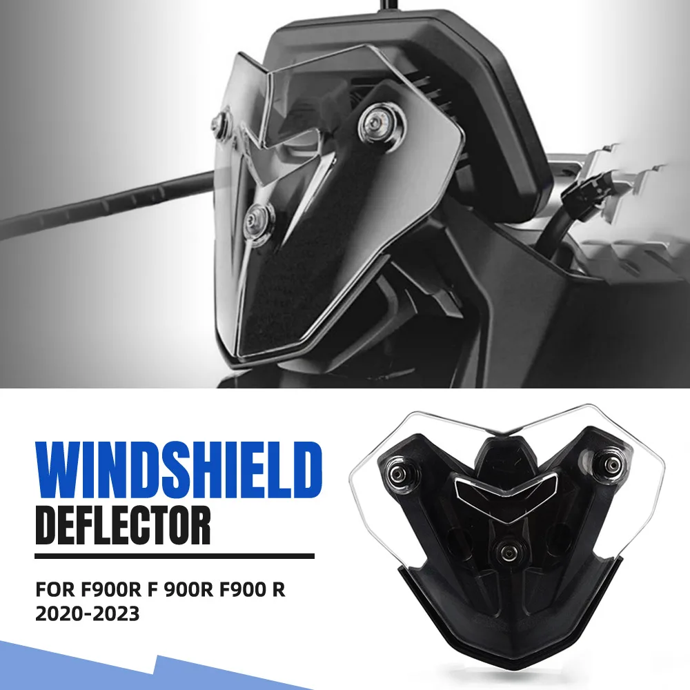 

For BMW F900R F 900R F900 R 2020 -2022 2023 Motorcycle Accessories Screen Windshield Fairing Windscreen Baffle Wind Deflectors