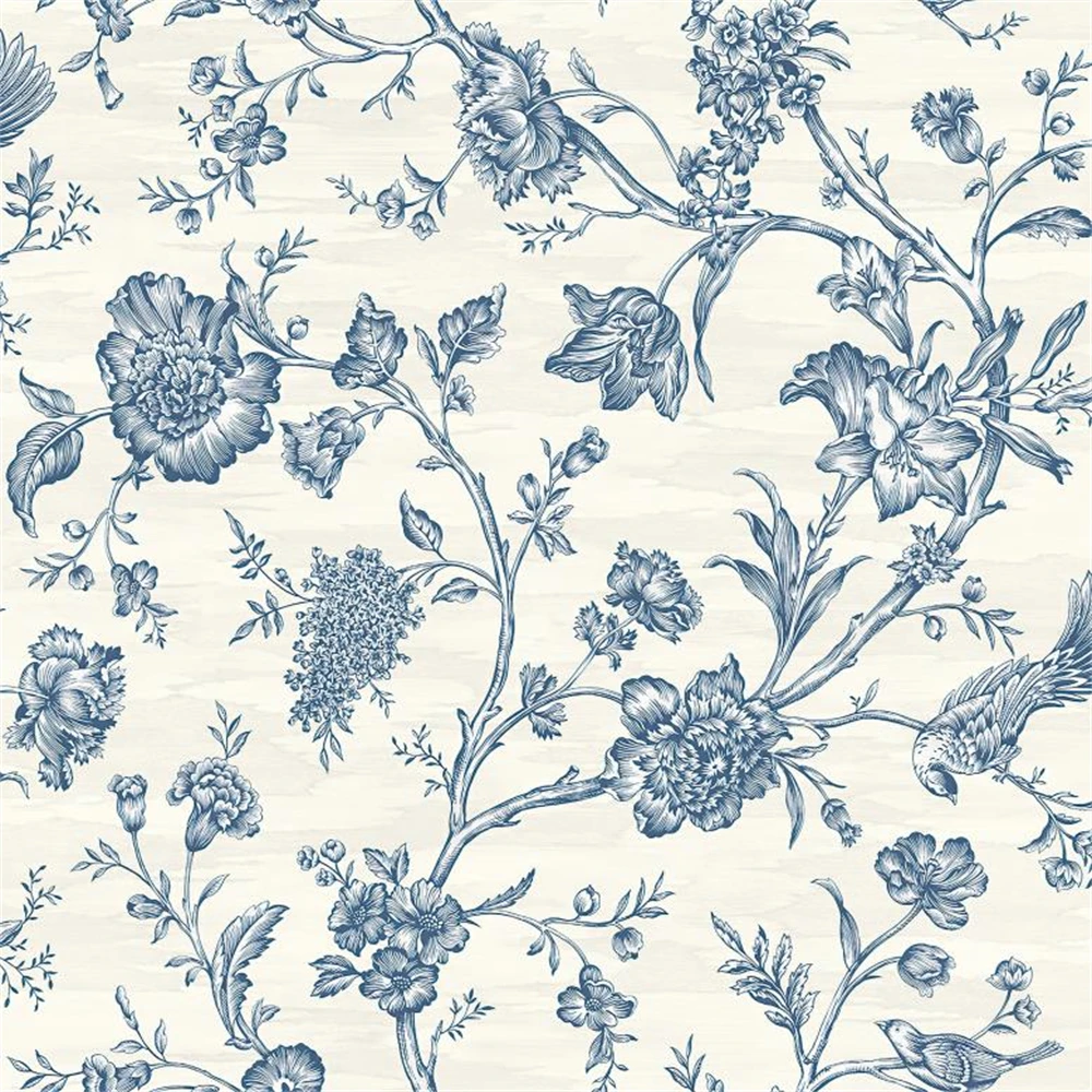Custom French rose mural wallpaper bedroom Swedish wall paper environmentally friendly bedroom floral wallpapers for living room