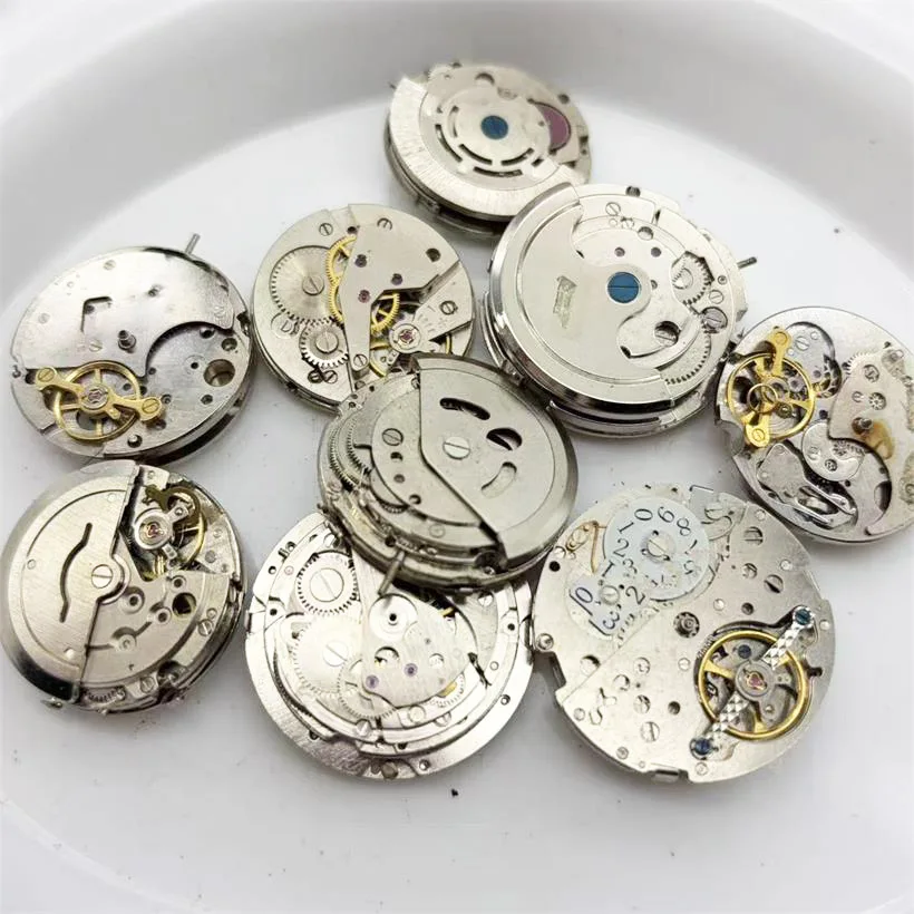 Watch Accessories Miscellaneous Mechanical Movements Steampunk Diy Mixed Old Movements Non Functional Movement Randomly Shipped