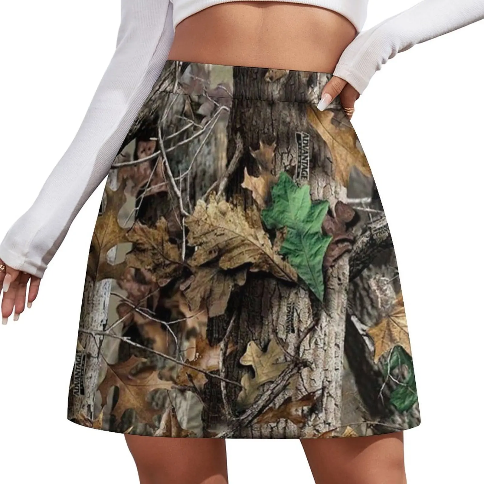 

Real Tree 2 Mini Skirt women's clothing trend 2026 Women's summer dress luxury women's skirt korean style clothes