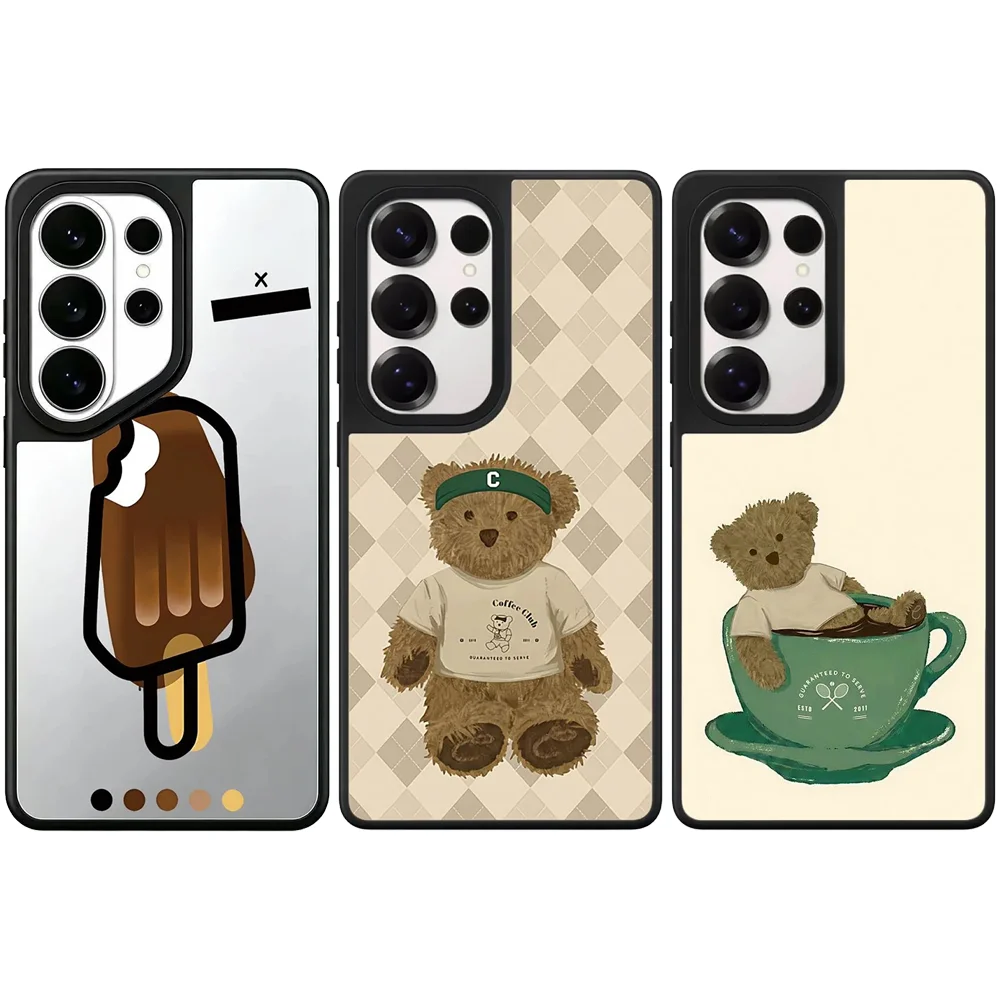 6050870 Mirror Magnetic Case: Compatible with Samsung Galaxy S23 U S24U S25 S26 Ultra S25+ S26 Plus Shell
