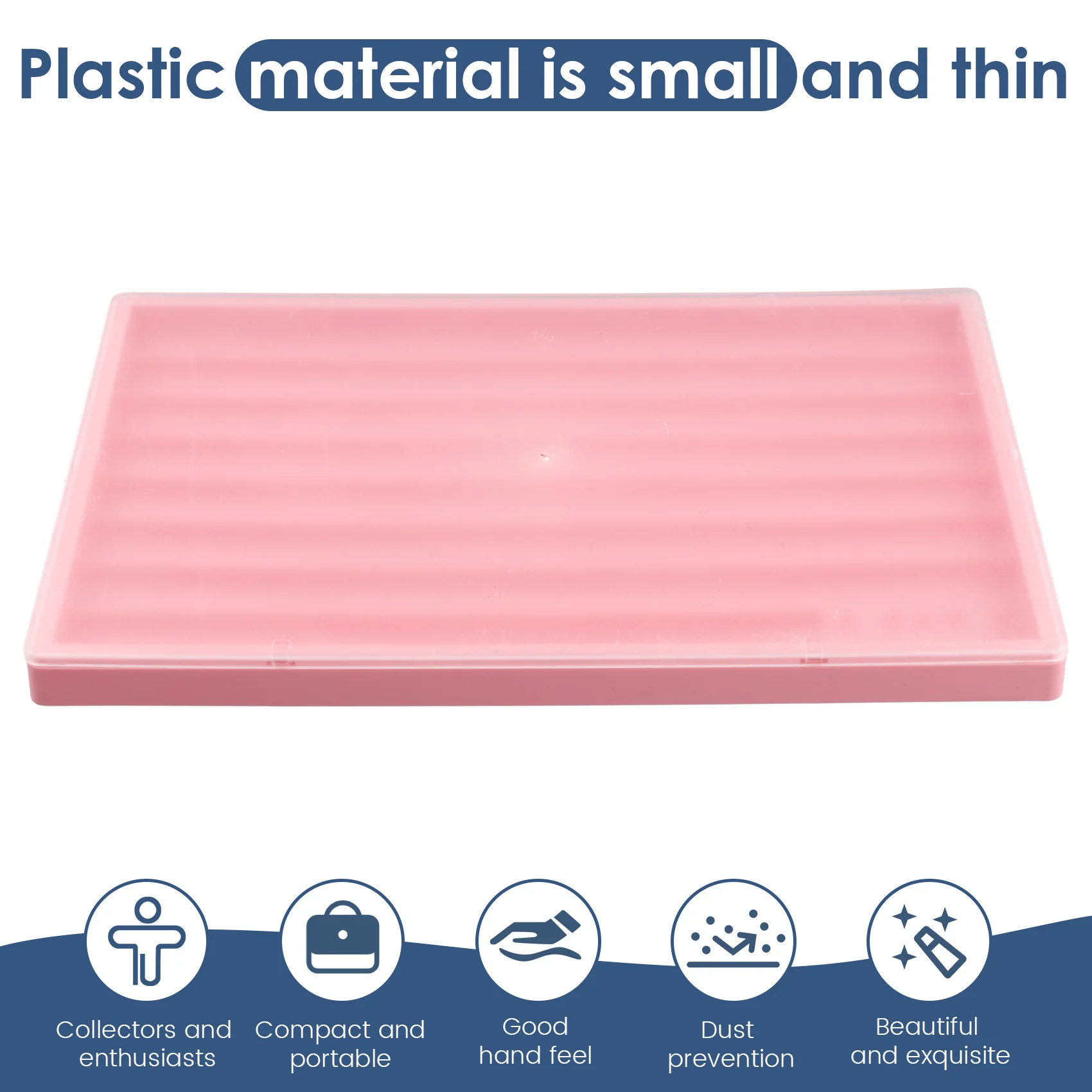 AT63-Waterproof Keycap Storage Box For Keyboard Keycaps Display And Collection With Lid C