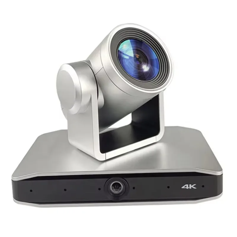 독특한 4K 음성 추적 PTZ 회의 카메라 12배 광학 줌 라이브 스트리밍 화상 회의 그룹 POE HDM IP 회의실