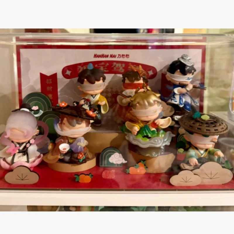 

Аутентичная серия Cqtoys Lodii Mountains And Rivers, модная игрушка в слепой коробке, коллекционная фигурка в древнем стиле, подарок на день рождения для девочек