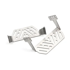 7 PCs 1/10 RC-Chassis-Rüstung auf TRX-4 Sportwagen Stahl Stahl-Skid-Schwert 8 Hauptverkaufs -Chassis -Traxxa - №4