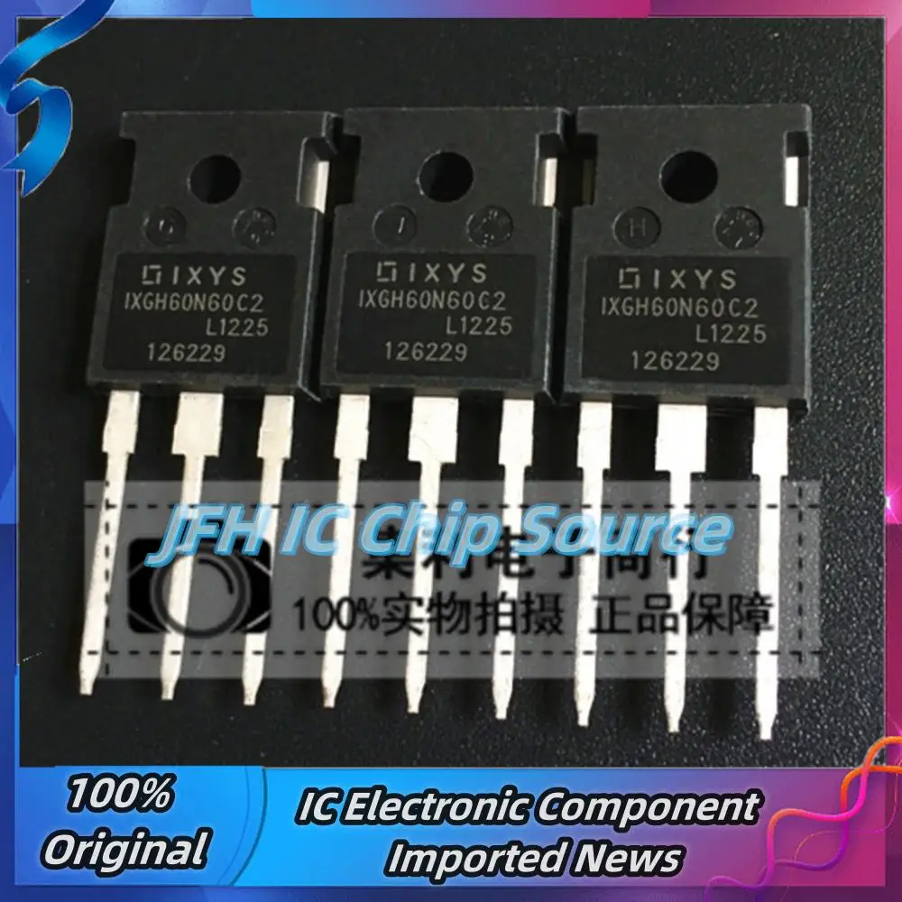 5PCS-10PCS IXGH60N60C2 TO-247  600V 75A  Best Quality Stock